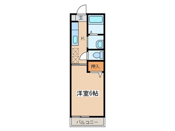 バリュージュ東大沼の物件間取画像